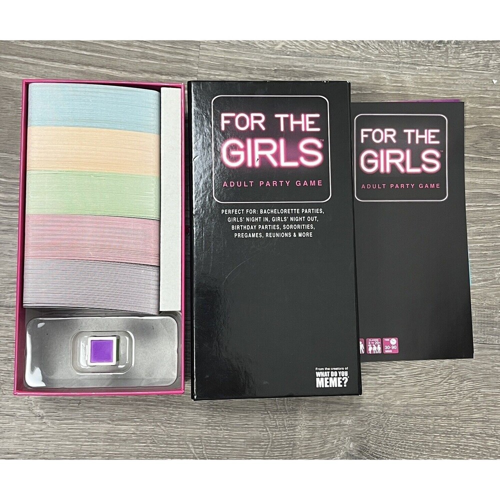 Adult Party Card Game FOR THE GIRLS Bachelorette Birthday Sorority Complete‎